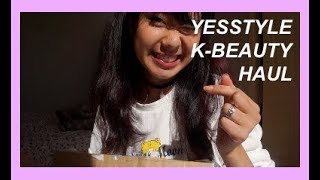 yesstyle kbeauty haul //
