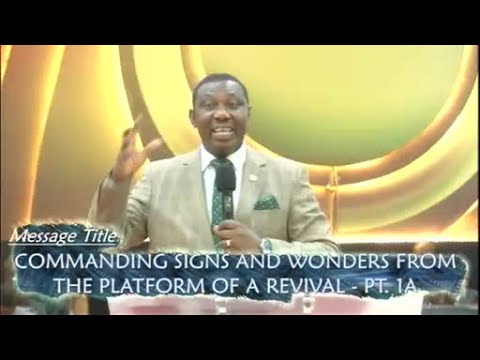 Commanding Signs & Wonders From The Platform Of Revival PT  1A   Pst  Olayinka+ Folorunsho