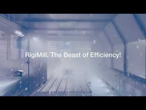 Experience the Impressive Precision of Wing Rib Machining on the RigiMill MT CNC Machining Center