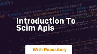 Download lagu introduction to scim apis mp3