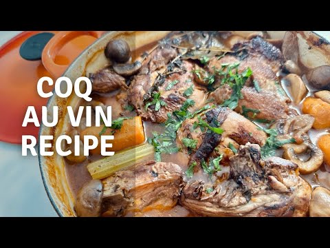 Coq au Vin Like in Paris! 🍷🇫🇷 Easy French Bistro Recipe