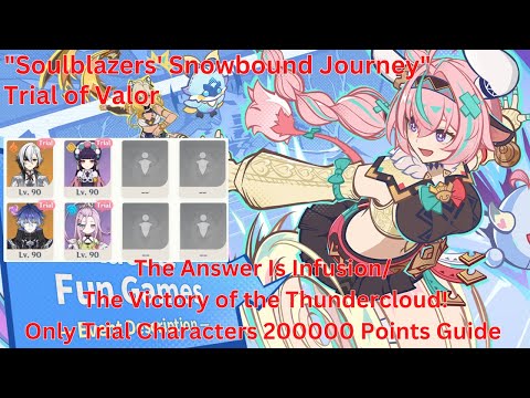 Soulblazers' Snowbound Journey Trial of Valor Day 5 Only Trial Characters Guide【Genshin Luna III】