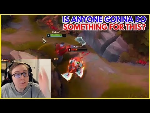 Baus Got Tilted On Getting PROXIED By Enemy Olaf | League of Legends Clip