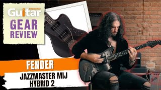Video thumbnail for Fender Jazzmaster MIJ Hybrid II Noir | Review | Guitar Interactive by Guitar Interactive Magazine