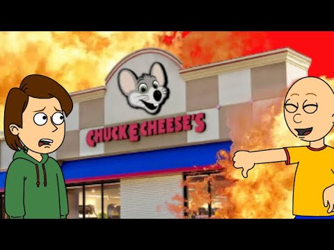 Caillou blows up Chuck E Cheese's AGAIN/Double Grounded