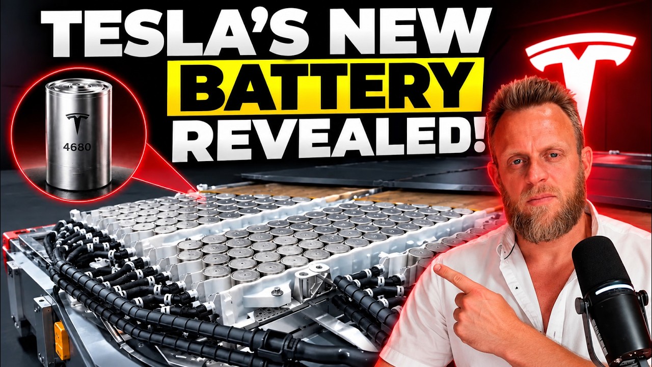 Tesla Roadster and its 4680 battery cell