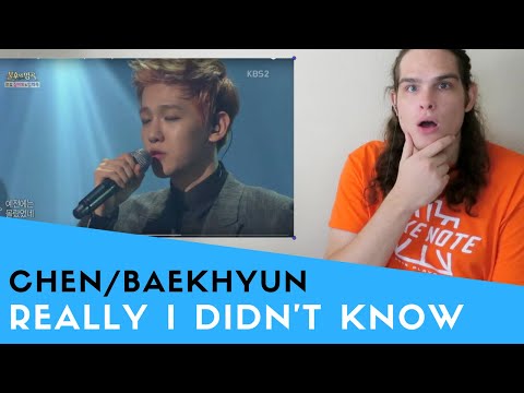 Voice Teacher Reacts to Chen & Baekhyun - Really I Didn't Know