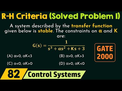 R H Criteria Solved Problem 1