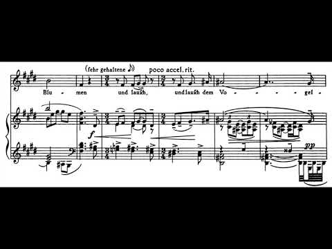E.W. Korngold - Das Heldengrab am Pruth, Op.9 n°5