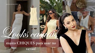 10 Looks casuais e MUITO CHIQUES que VOCÊ precisa para este verão 2025/2026