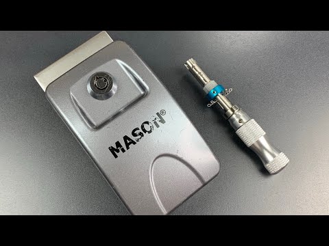[818] Picked in 2 Seconds!!! Mason Auto Dealership Key Lockbox