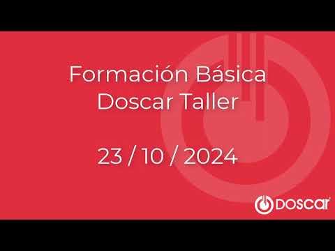 Formacion Basica Doscar Taller - 23/10/2024