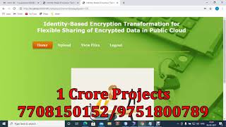 Identity Based Encryption Transformation for Flexible Sharing of Encrypted Data in Public Cloud