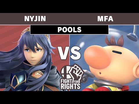 Fight for Rights West Coast - Nyjin (Lucina) Vs MFA (Olimar) Winners Pools - Smash Ultimate