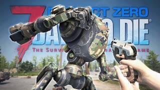 【7DTDMOD】念願のMOD武器”レーザーピストル”で特殊ロボを討伐せよ！「7DTD District Zero V3.2」実況プレイ #7