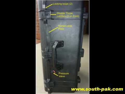 Pelican 1650 Case Features and Dimensions