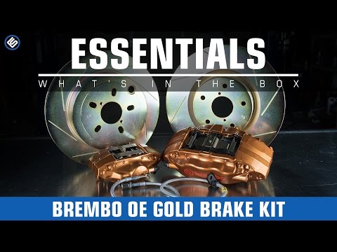 Brembo OE Gold Brake Kit - 2015+ Subaru WRX - What's In The Box?
