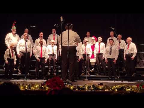 The Spirit of St. Louis Chorus singing ‘Jingle Bells’ at their Christmas Show 2024 in Herculaneum, MO.