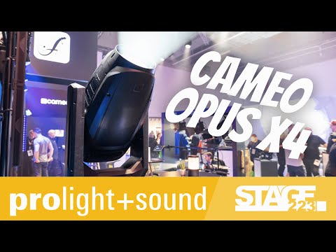 Cameo Opus X4 Profile: Der Gigant unter den LED Moving Heads | Prolight + Sound 2024