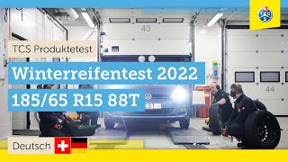 Winterreifentest 2022 der meistverkauften Dimension (185/65 R15 88T)