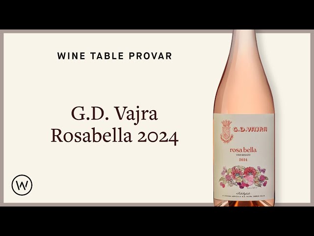 Vinprovning av G.D. Vajra Rosabella 2024