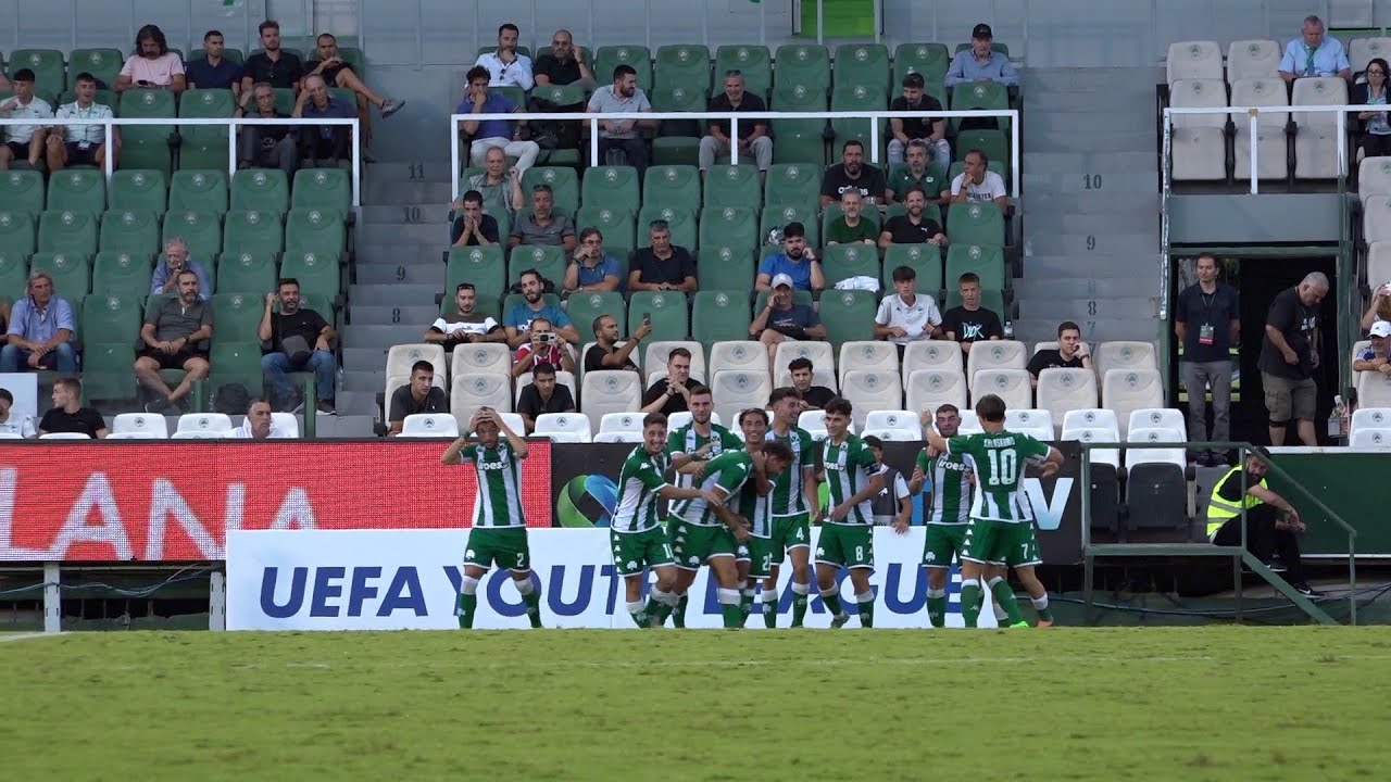 Η ιστορική 8άρα της Κ19 του Παναθηναϊκού επί της Σλάβια Σόφιας στο Youth League | pao.gr