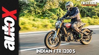 Indian FTR 1200 S First Ride Video Review