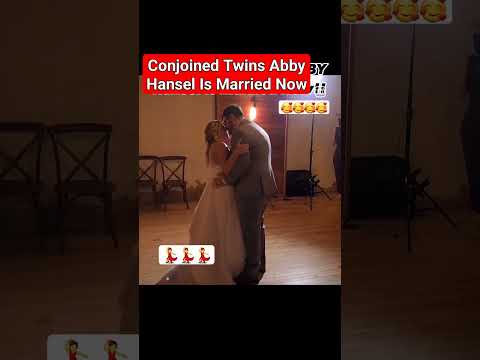 Abby Hensel One of the Conjoined Twin's Get's Married  #viral #abby #trending