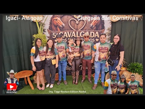 Vid.01 Chegada  das Comitivas 5° Cavalgada dos Namorados  07/06/26