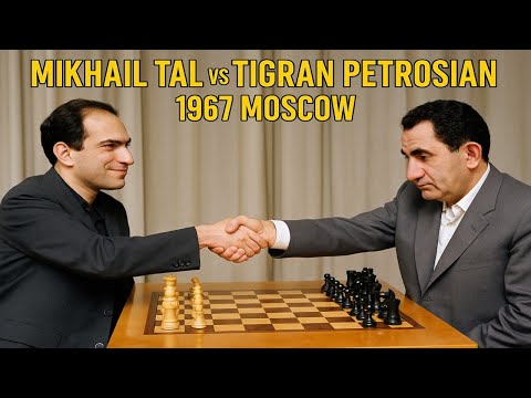 Mikhail Tal vs Tigran Petrosian | 1967 Moscow Ruy Lopez C96 Tactical Masterclass