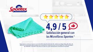 Spontex Las Microfibras Macroexpertas de Spontex anuncio