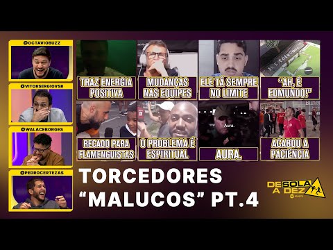 QUAL É O MELHOR VÍDEO DE UM TORCEDOR "MALUCO"? REAGIMOS E CRAVAMOS (PT. 4) | DE SOLA A DEZ