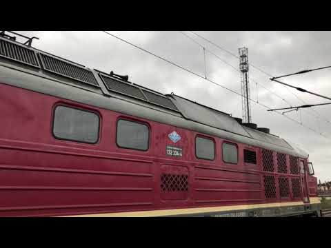 (HD) Germany: Deutsche Reichsbahn Ludmilla 132 334 Engine Start up at Nordhausen 2/12/18