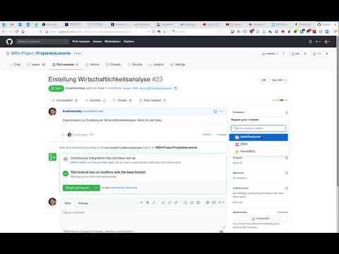 Video zum Anlegen eines Branches
