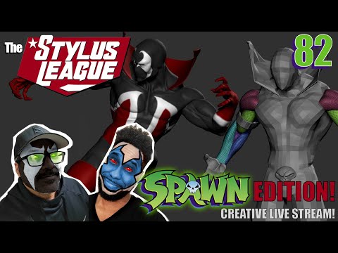 Blocks to Spawn, zbrush 3D Models With Raphael Phillips - Stylus League Creative Live Stream ep 82
