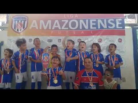 Campeão Liga Amazonense de Futsal equipe Pica Pau Sport Clube / sub 9