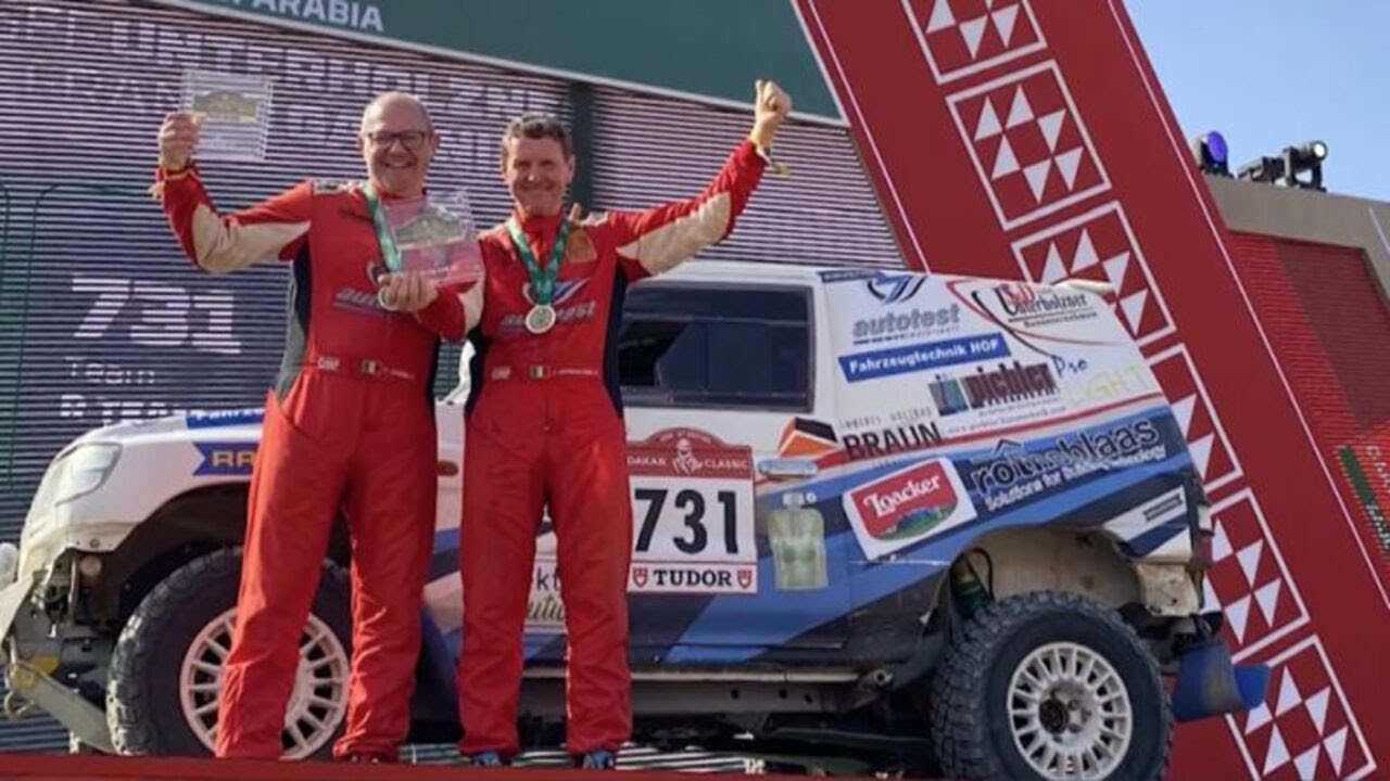 Unterholzner e Gaioni terzi alla Dakar Classic