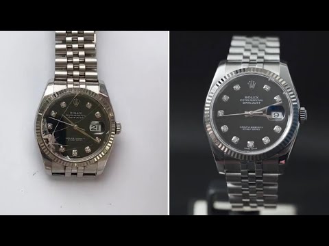 Rolex Datejust refurbishment  #watch repair