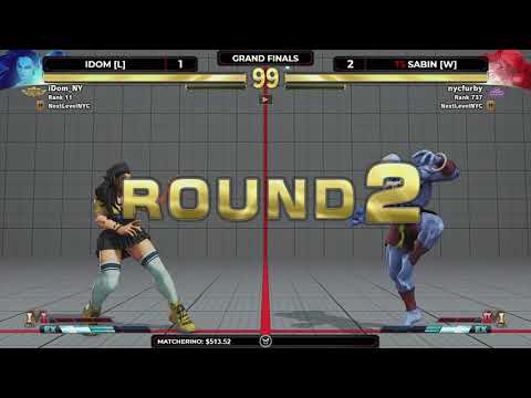 Street Fighter V Grand Final - Sabin vs iDom @ NLBC Online Edition #40