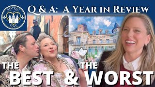 1st Ever Q & A! The BEST & WORST of CHATEAU RENOVATIONS & ADVENTURES on our 2nd ANNIVERSARY!
