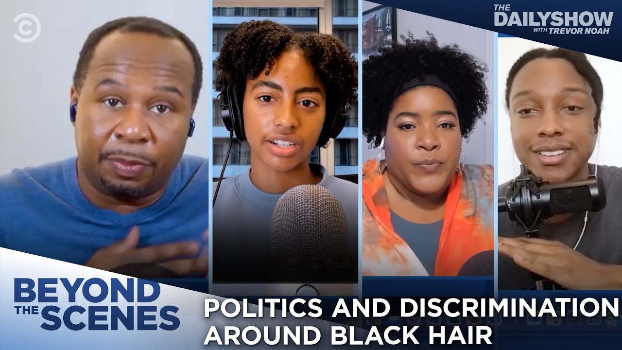 Natural Black Hair, Identity, and Discrimination - Beyond the Scenes | The Daily Show