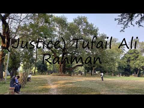 How to pronounce (Justice) Tufail Ali Rahman?