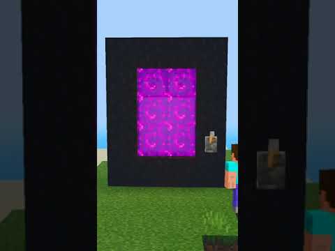 How to make a Automatic Nether Portal in Minecraft
