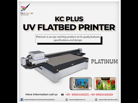 UV Flatbed Metal Printer