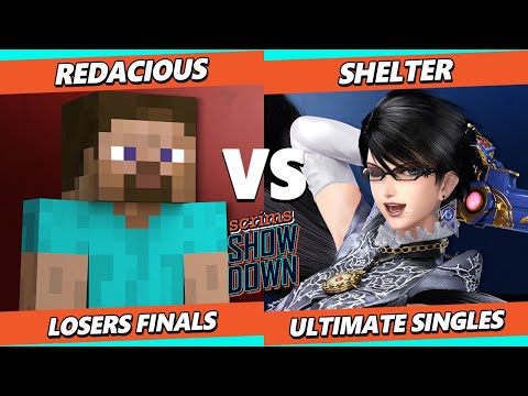 Scrims Showdown 65 Losers Finals - Redacious (Steve) Vs. Shelter (Bayonetta) SSBU Ultimate