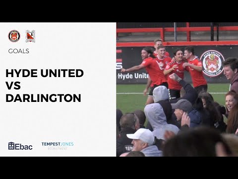 Goals: Hyde United v Darlington