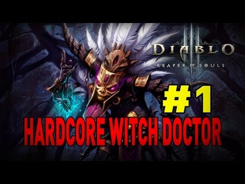 ♥ Diablo 3 Hardcore Witch Doctor Playthrough - #1 The Beginning