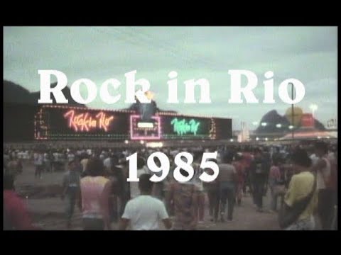 Rock in Rio 1985. Whitesnake, Iron Maiden, Ozzy Osbourne.