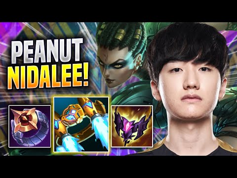 PEANUT IS A MONSTER WITH NIDALEE! - GEN Peanut Plays Nidalee JUNGLE vs Elise! | Season 2023