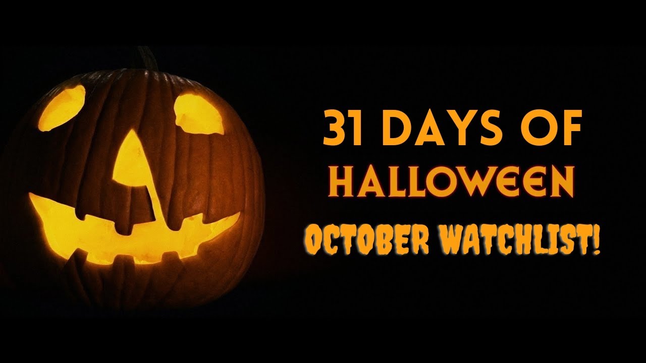 31 Days Of Halloween Challenge!
